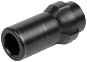 CMMG Tri Lug Mount DEFCAN-9 9mm Luger 1/2-28 black stainless steel adapter