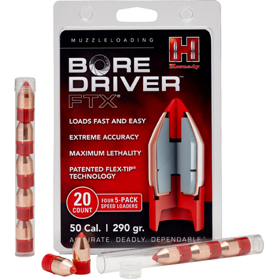HORN 50CAL 290GR BORE DRIVER FTX