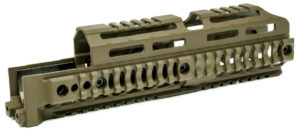 MI AK ALPHA SERIES QUAD RAIL HANDGUARD 10 FDE