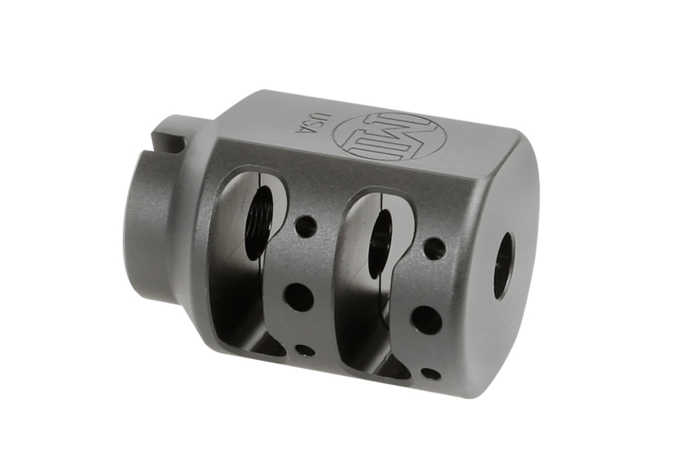 MI ALPHA TANK BRAKE BLK 1/2X28-9MM