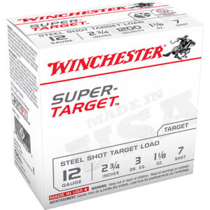WIN SUPER TARGET 12GA 2.75 1-1/8OZ #7 25/10