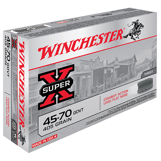 WIN SUPER-X COWBOY 45-70 405GR LFN 20/10