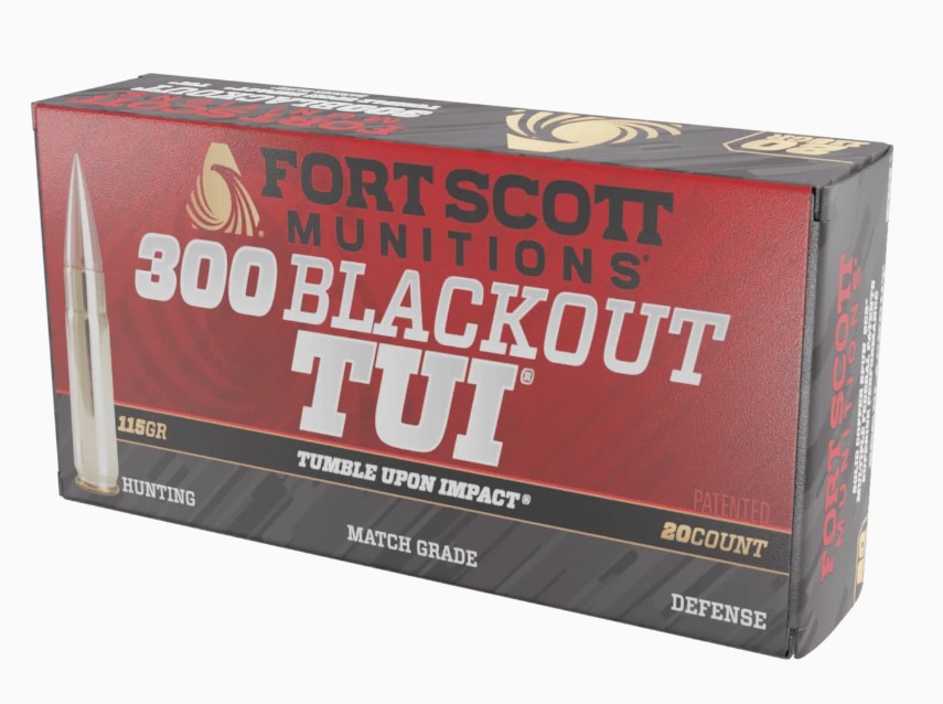 Fort Scott Munitions 300 Blackout Rifle Ammo Ammo - 115 Gr TUI 20rd Box 115 Gr TUI 20rd Box Ammo