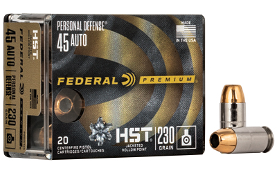  PRM HST 45ACP 230GR JHP 20/200 Ammo