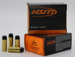 HSM SUBSONIC 10MM HITEK 240GR HCFN 20/20