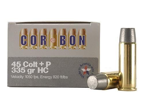 -BON Handgun Ammunition .45 Colt 335 Gr HC 1050 Fps 20/box Ammo