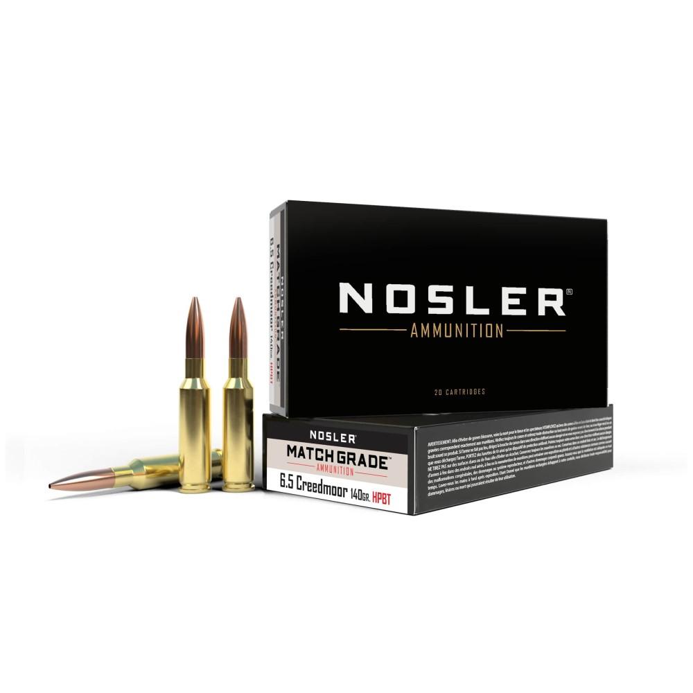 ler Match Grade Rifle Ammunition 6.5 Creedmoor 140 Gr HPBT 2650 Fps 20/ct Ammo