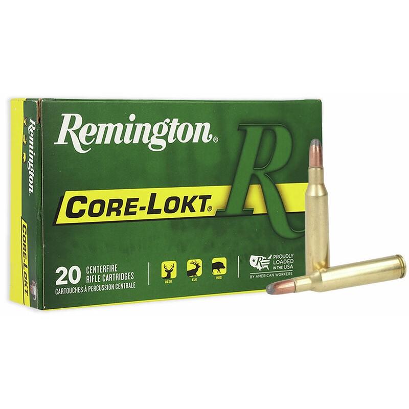ington Core-Lokt Rifle Ammunition .257 Roberts P 117 Gr SP 2650 Fps 20/ct Ammo