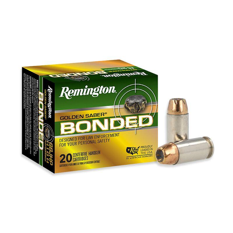 ington Golden Saber Bonded Handgun Ammunition .40 S&W 180 Gr BJHP 1015 Fps 20/ct Ammo