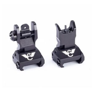 Wilson Combat AR Platform Sight Set Manual Deploy Picatinny Rail Mount