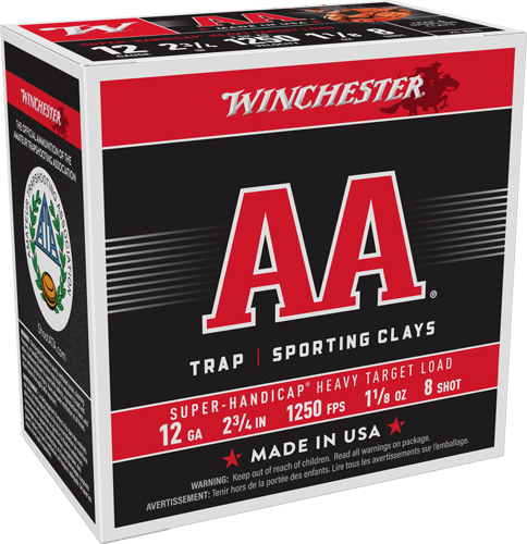1-1/8OZ #8 1250FPS 250RD CASE Ammo